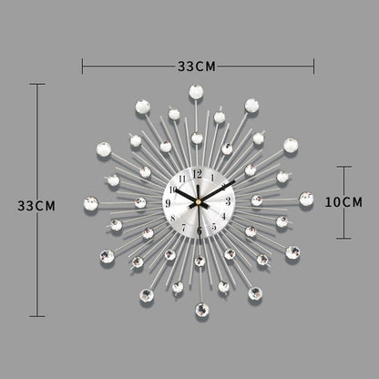 Horloge murale créative pour la décoration du salon