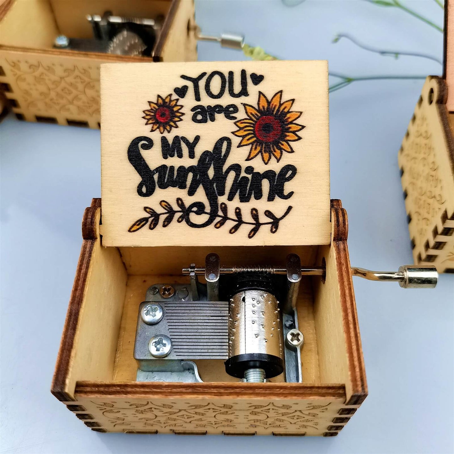 🌻 'Tu es mon rayon de soleil' Boîte à musique 🎵