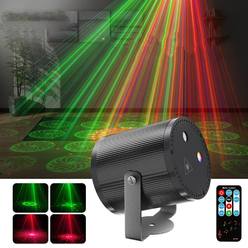 🎉🎇50% de réduction ! Projecteur laser DJ – 7 modes, télécommande & synchronisation musicale