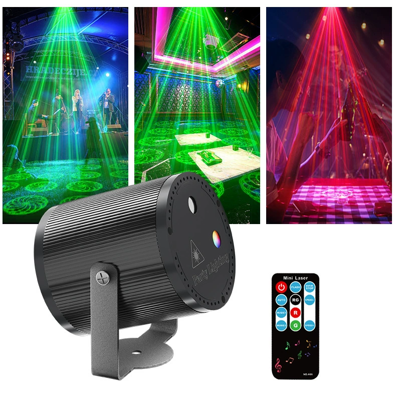 🎉🎇50% de réduction ! Projecteur laser DJ – 7 modes, télécommande & synchronisation musicale