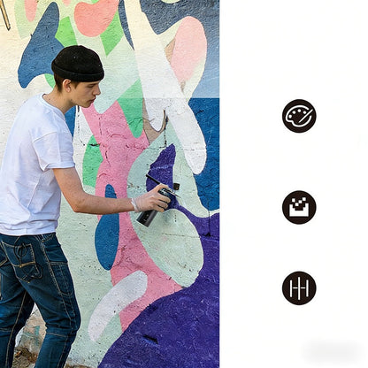 🎨 Kit d’aérographe sans fil avec compresseur – Idéal pour maquillage, modélisme, art et customisation