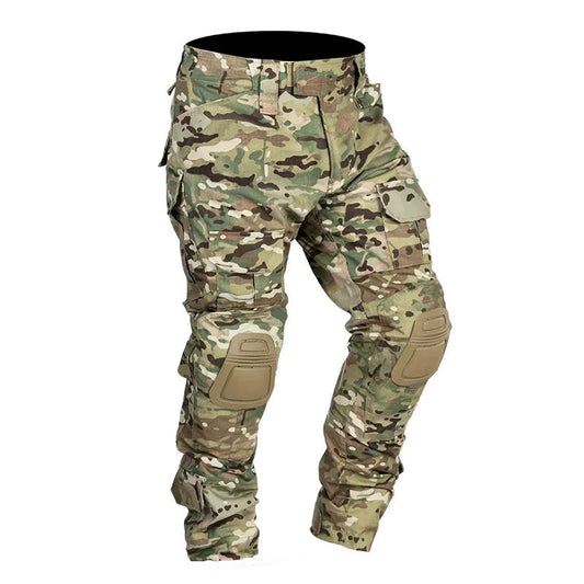 🪖👖Pantalon cargo tactique pour homme avec genouillères intégrées – Conçu pour la mobilité, la durabilité et un rangement prêt à l'emploi