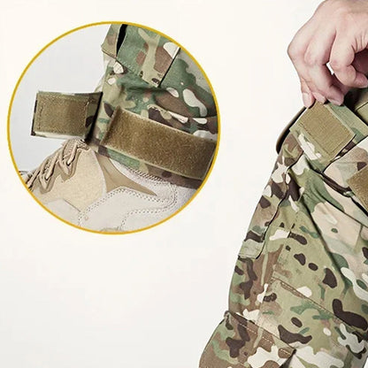 🪖👖Pantalon cargo tactique pour homme avec genouillères intégrées – Conçu pour la mobilité, la durabilité et un rangement prêt à l'emploi