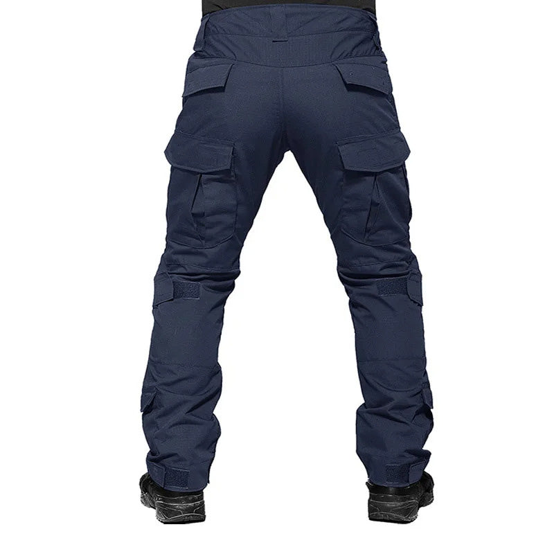 🪖👖Pantalon cargo tactique pour homme avec genouillères intégrées – Conçu pour la mobilité, la durabilité et un rangement prêt à l'emploi