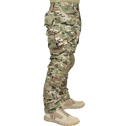 🪖👖Pantalon cargo tactique pour homme avec genouillères intégrées – Conçu pour la mobilité, la durabilité et un rangement prêt à l'emploi
