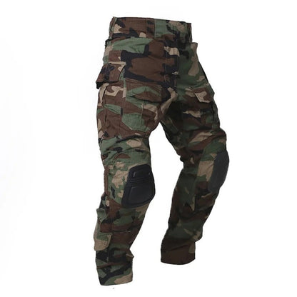 🪖👖Pantalon cargo tactique pour homme avec genouillères intégrées – Conçu pour la mobilité, la durabilité et un rangement prêt à l'emploi