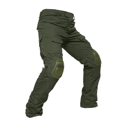 🪖👖Pantalon cargo tactique pour homme avec genouillères intégrées – Conçu pour la mobilité, la durabilité et un rangement prêt à l'emploi
