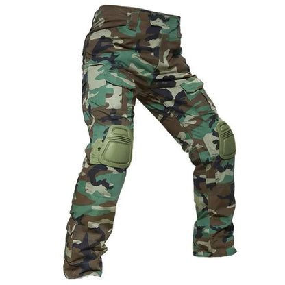 🪖👖Pantalon cargo tactique pour homme avec genouillères intégrées – Conçu pour la mobilité, la durabilité et un rangement prêt à l'emploi