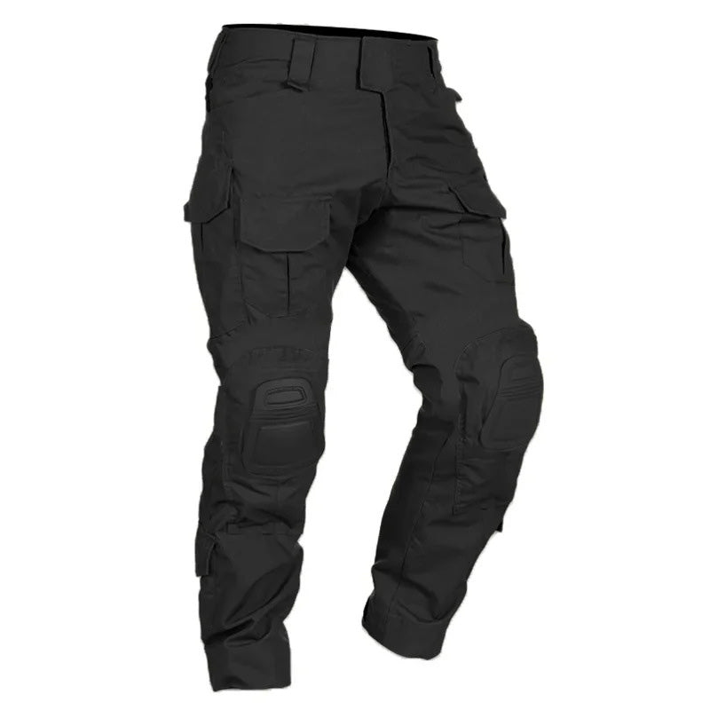 🪖👖Pantalon cargo tactique pour homme avec genouillères intégrées – Conçu pour la mobilité, la durabilité et un rangement prêt à l'emploi