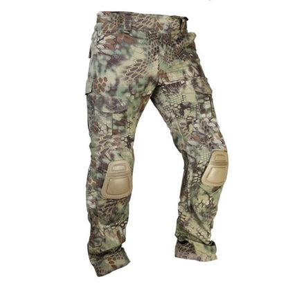 🪖👖Pantalon cargo tactique pour homme avec genouillères intégrées – Conçu pour la mobilité, la durabilité et un rangement prêt à l'emploi