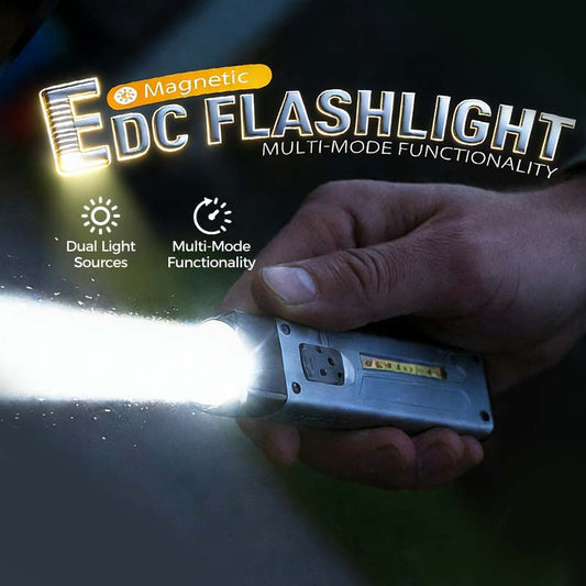 Lampe torche rechargeable magnétique EDC