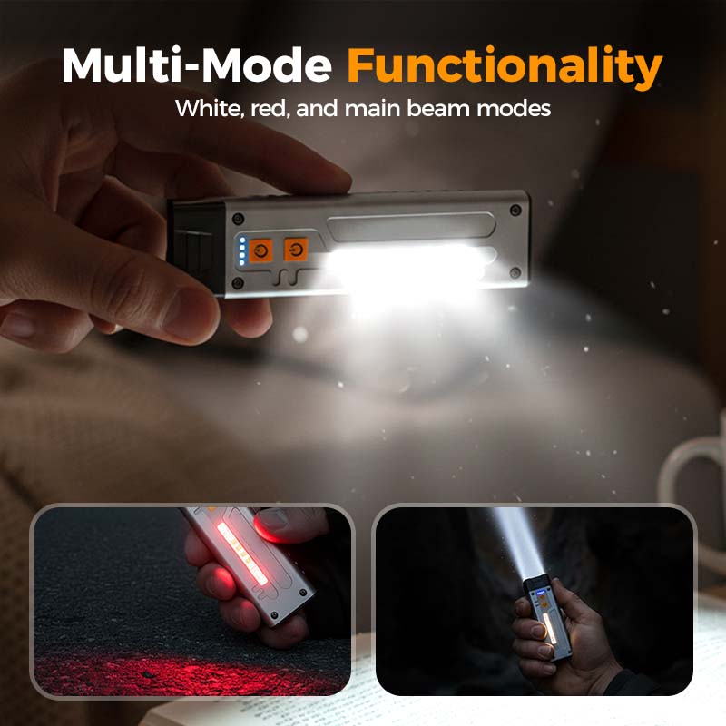 Lampe torche rechargeable magnétique EDC