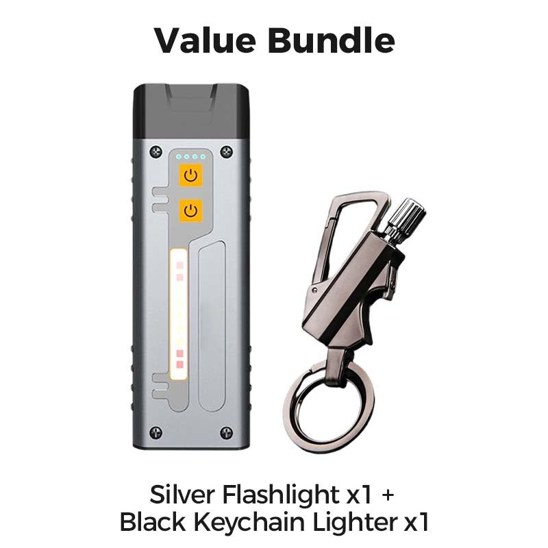 Lampe torche rechargeable magnétique EDC
