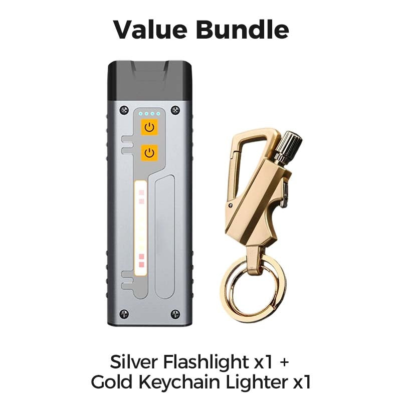 Lampe torche rechargeable magnétique EDC
