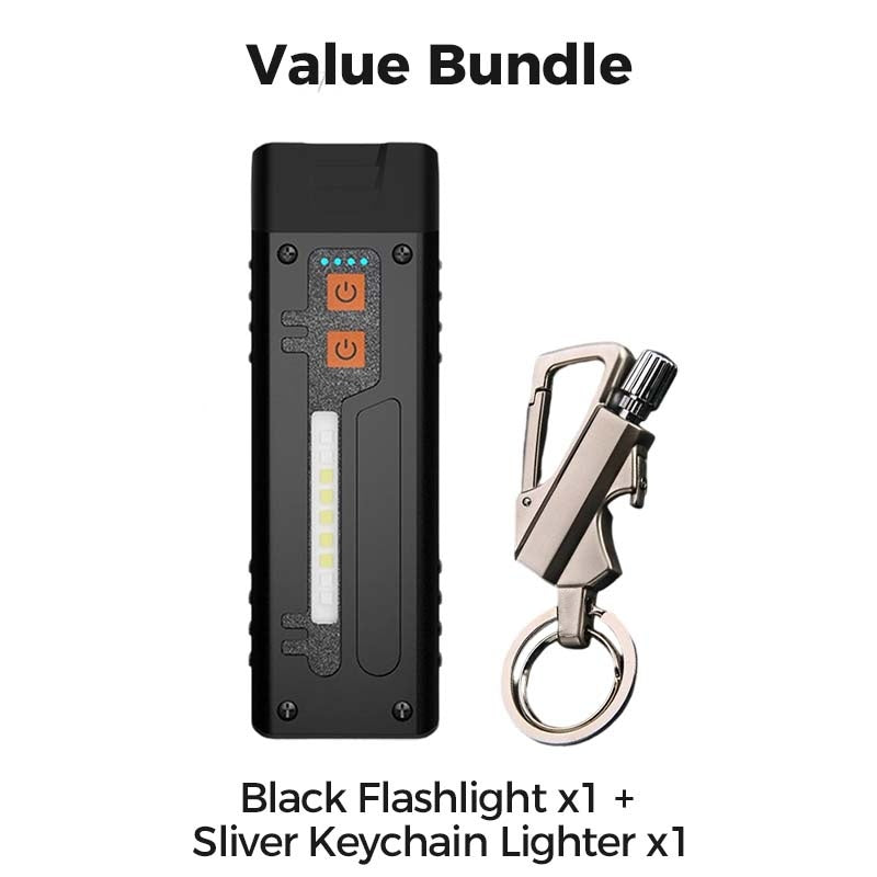 Lampe torche rechargeable magnétique EDC