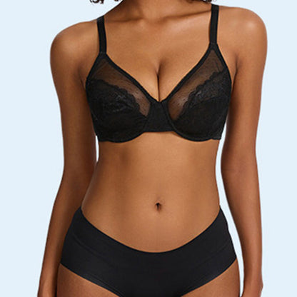 📢📢60 % de réduction !! ⏰Soutien-gorge confortable et élégant pour femme, avec dentelle et couverture intégrale