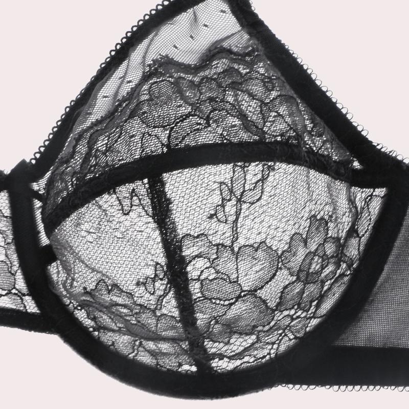 📢📢60 % de réduction !! ⏰Soutien-gorge confortable et élégant pour femme, avec dentelle et couverture intégrale