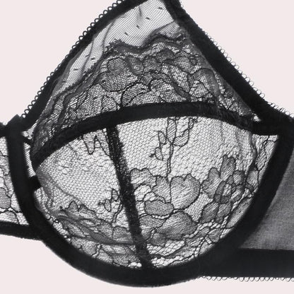 📢📢60 % de réduction !! ⏰Soutien-gorge confortable et élégant pour femme, avec dentelle et couverture intégrale