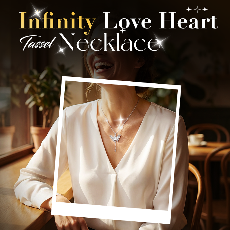 👀 Vous hésitez encore ? Vos concurrents ont déjà passé commande ! 👀 Collier Cœur-Ailes d'Ange avec Pampille
