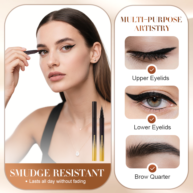 🆕 Nouveauté 2026 Tenue Extra | Stylo Eye-liner Liquide Imperméable🖋️【Promo -50%】