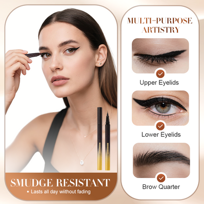 🆕 Nouveauté 2026 Tenue Extra | Stylo Eye-liner Liquide Imperméable🖋️【Promo -50%】