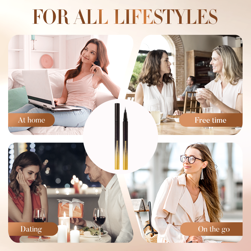 🆕 Nouveauté 2026 Tenue Extra | Stylo Eye-liner Liquide Imperméable🖋️【Promo -50%】