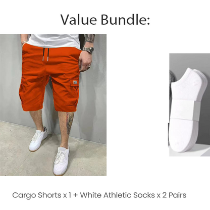 🥳PROMOTION EXCEPTIONNELLE 2026🩳60 % DE RÉDUCTION ! Short cargo léger – Tissu respirant, coupe genou. Poches sécurisées pour téléphone et clés. Confortable toute la journée. ✅☀️