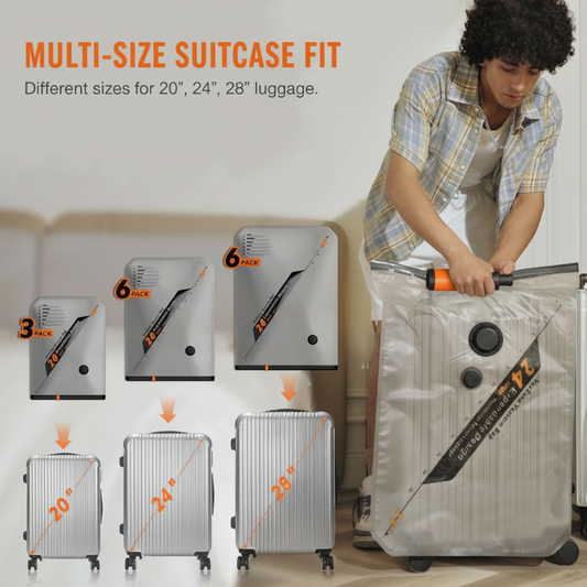 ⚡ Prêt en un Clin d’Œil | Kit de Compression Sans Fil Portable 🎒【-50% Aujourd‘hui】