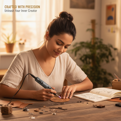 Ensemble de stylo de meulage rotatif électrique à affichage numérique