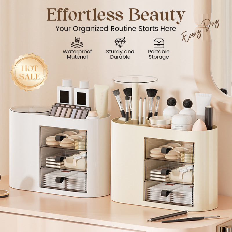 Caddie de Rangement Beauté Multi-Compartiments