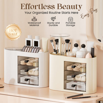 Caddie de Rangement Beauté Multi-Compartiments