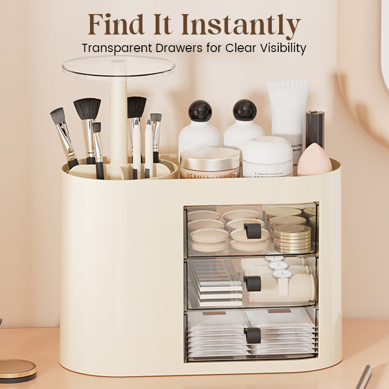 Caddie de Rangement Beauté Multi-Compartiments