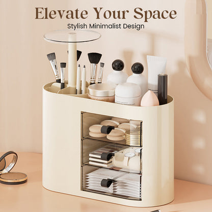 Caddie de Rangement Beauté Multi-Compartiments