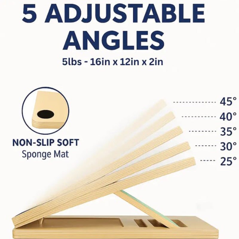 🚀 TENDANCE 2026 Home Gym | Planche de Stretching pour Mollets en Bois | Réglable & Installation Rapide 🔥【Best-Seller】