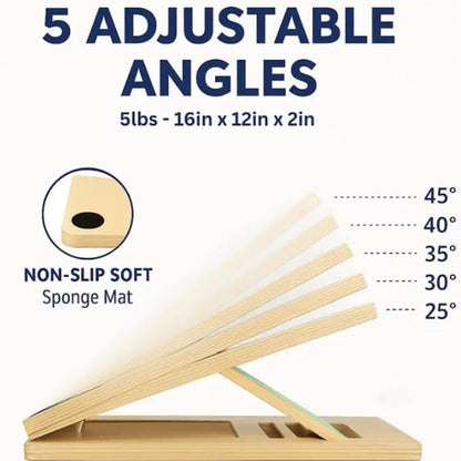 🚀 TENDANCE 2026 Home Gym | Planche de Stretching pour Mollets en Bois | Réglable & Installation Rapide 🔥【Best-Seller】