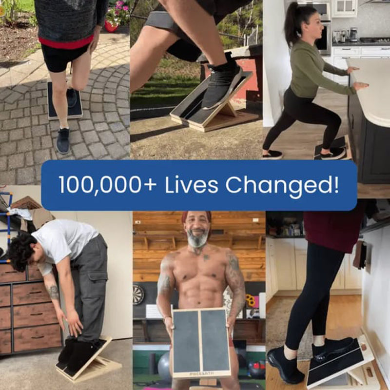 🚀 TENDANCE 2026 Home Gym | Planche de Stretching pour Mollets en Bois | Réglable & Installation Rapide 🔥【Best-Seller】