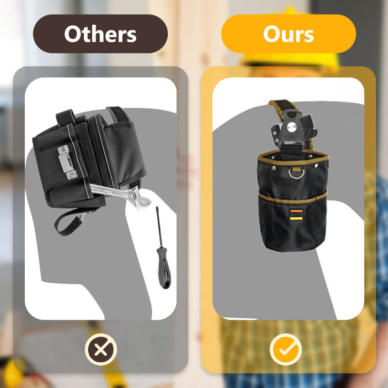📢📢50% DE RÉDUCTION !! ⏰Sac banane à pochette à outils à clipser