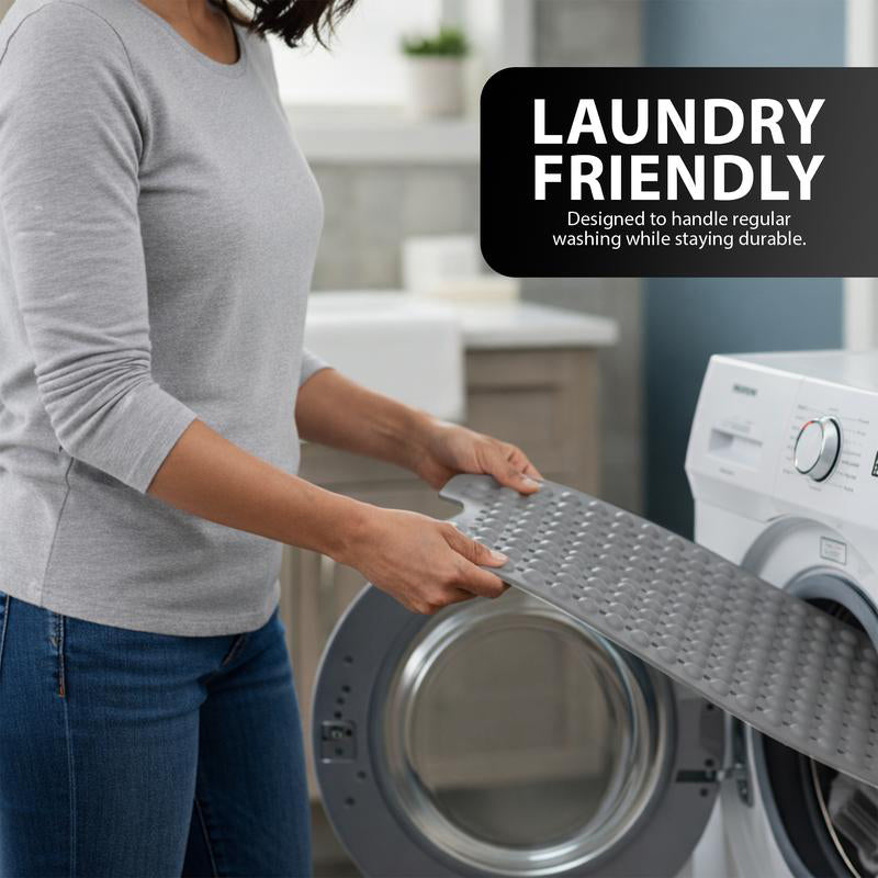 💎 50% DE RÉDUCTION ! 💎 Tapis de Baignoire Antidérapant 100×40 cm – Ventouses Ultra-Fixantes, Drainage Rapide & 7 Couleurs Disponibles 🛁🌈