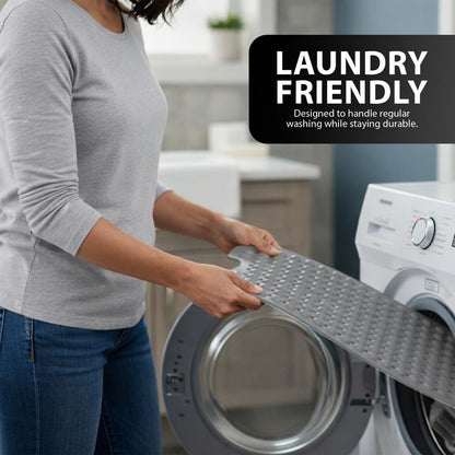 💎 50% DE RÉDUCTION ! 💎 Tapis de Baignoire Antidérapant 100×40 cm – Ventouses Ultra-Fixantes, Drainage Rapide & 7 Couleurs Disponibles 🛁🌈