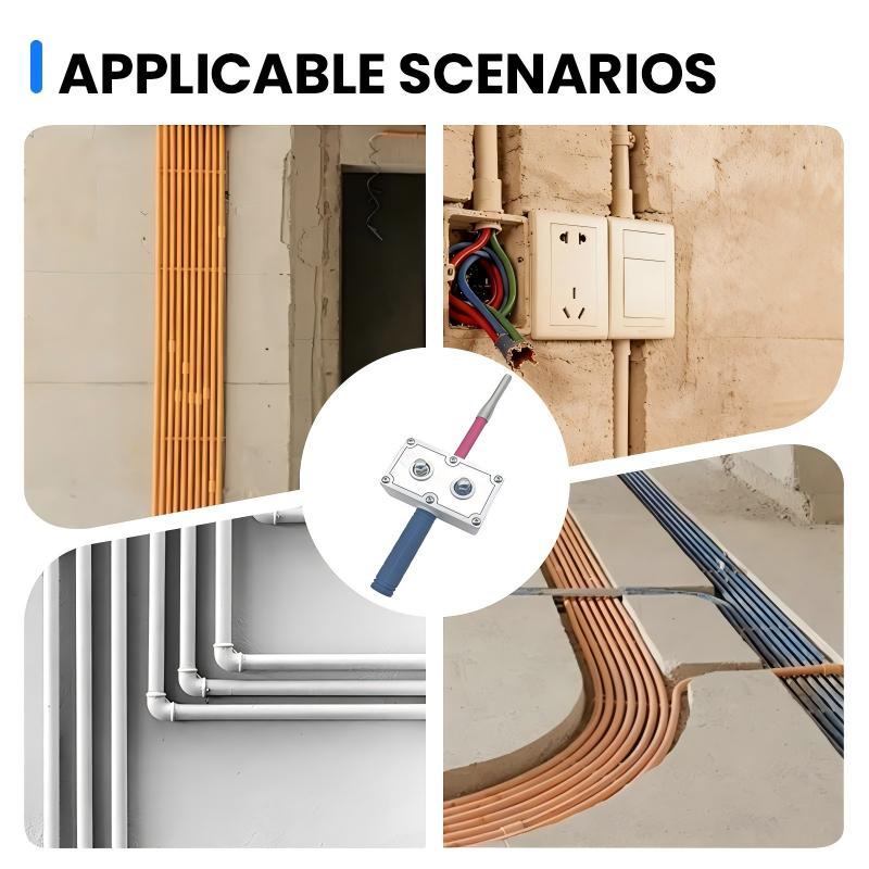 💎 50% DE RÉDUCTION ! 💎 Outil d'Assistance au Tirage de Câbles pour Électriciens – Ergonomique, Durable & Compatible avec Perceuses 🔍🛠️
