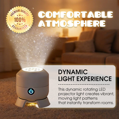 🎊📣Projecteur lumineux LED rotatif dynamique