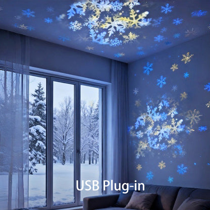 🎊📣Projecteur lumineux LED rotatif dynamique