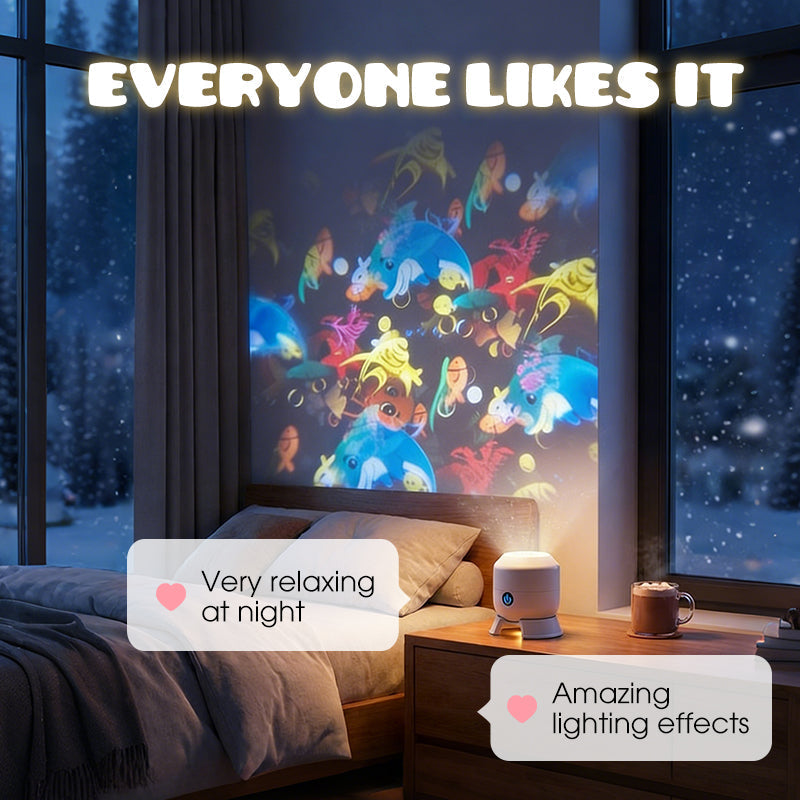 🎊📣Projecteur lumineux LED rotatif dynamique