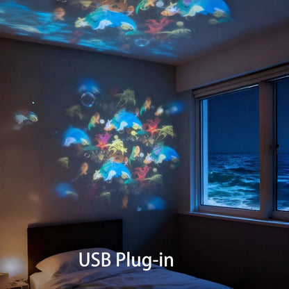 🎊📣Projecteur lumineux LED rotatif dynamique