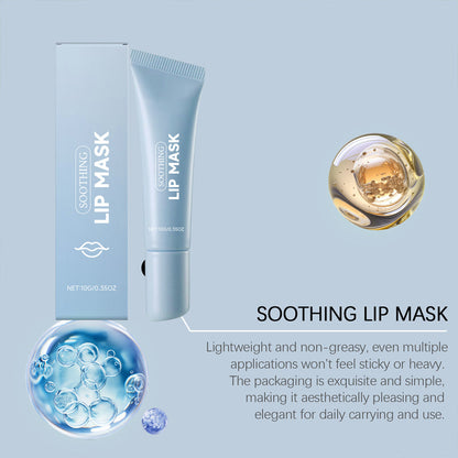 Masque à lèvres apaisant et hydratant pour lèvres sèches et gercées