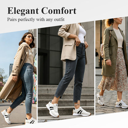 💎 50% DE RÉDUCTION ! 💎 Baskets Épaisses Antidérapantes Décontractées pour Femmes – Confort Toute la Journée, Semelle Amortie & Style Polyvalent 🏃‍♀️👟