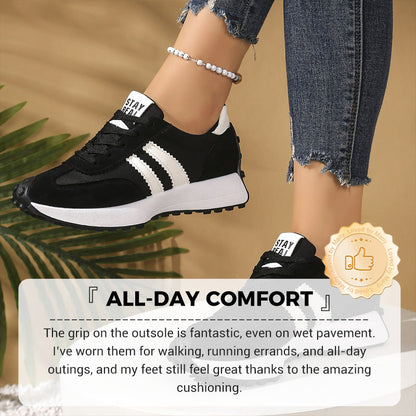 💎 50% DE RÉDUCTION ! 💎 Baskets Épaisses Antidérapantes Décontractées pour Femmes – Confort Toute la Journée, Semelle Amortie & Style Polyvalent 🏃‍♀️👟