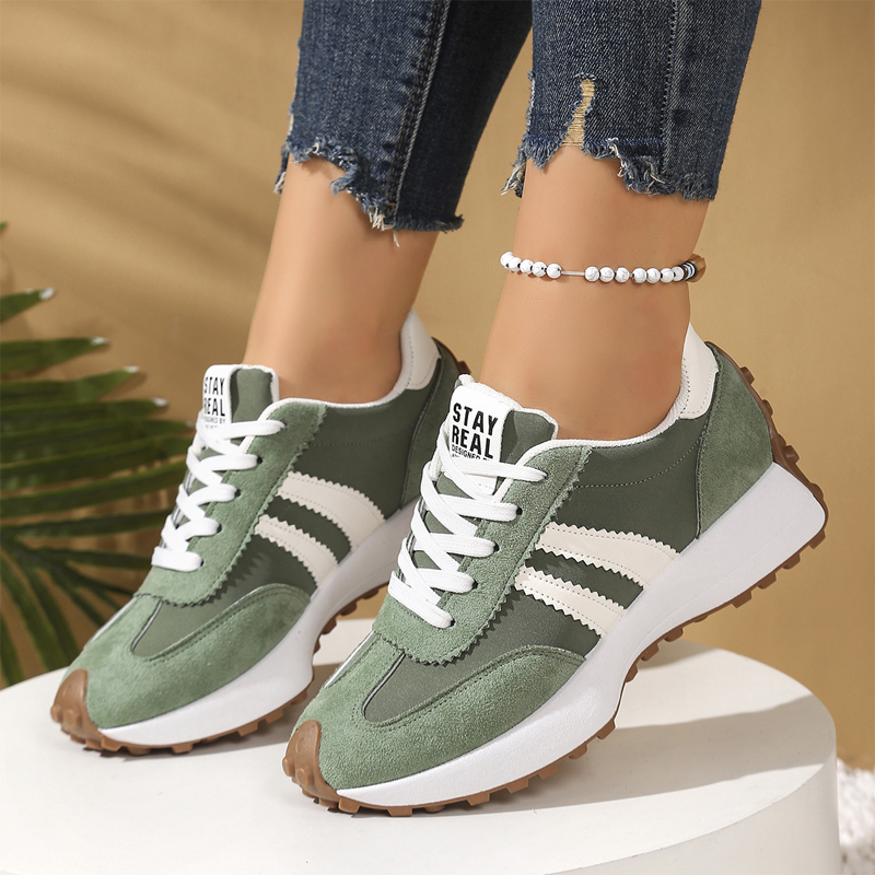 💎 50% DE RÉDUCTION ! 💎 Baskets Épaisses Antidérapantes Décontractées pour Femmes – Confort Toute la Journée, Semelle Amortie & Style Polyvalent 🏃‍♀️👟