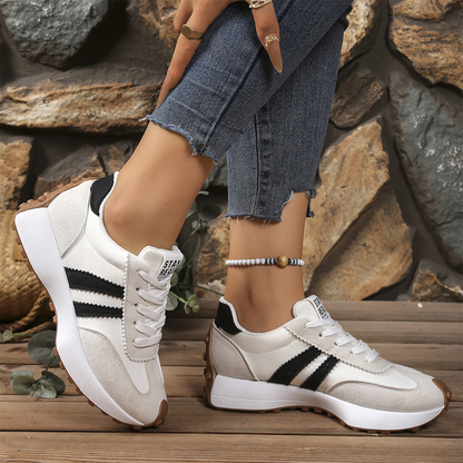 💎 50% DE RÉDUCTION ! 💎 Baskets Épaisses Antidérapantes Décontractées pour Femmes – Confort Toute la Journée, Semelle Amortie & Style Polyvalent 🏃‍♀️👟