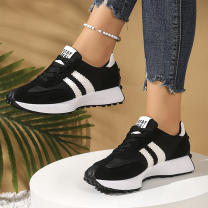 💎 50% DE RÉDUCTION ! 💎 Baskets Épaisses Antidérapantes Décontractées pour Femmes – Confort Toute la Journée, Semelle Amortie & Style Polyvalent 🏃‍♀️👟